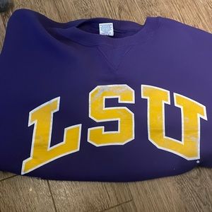 LSU sweater